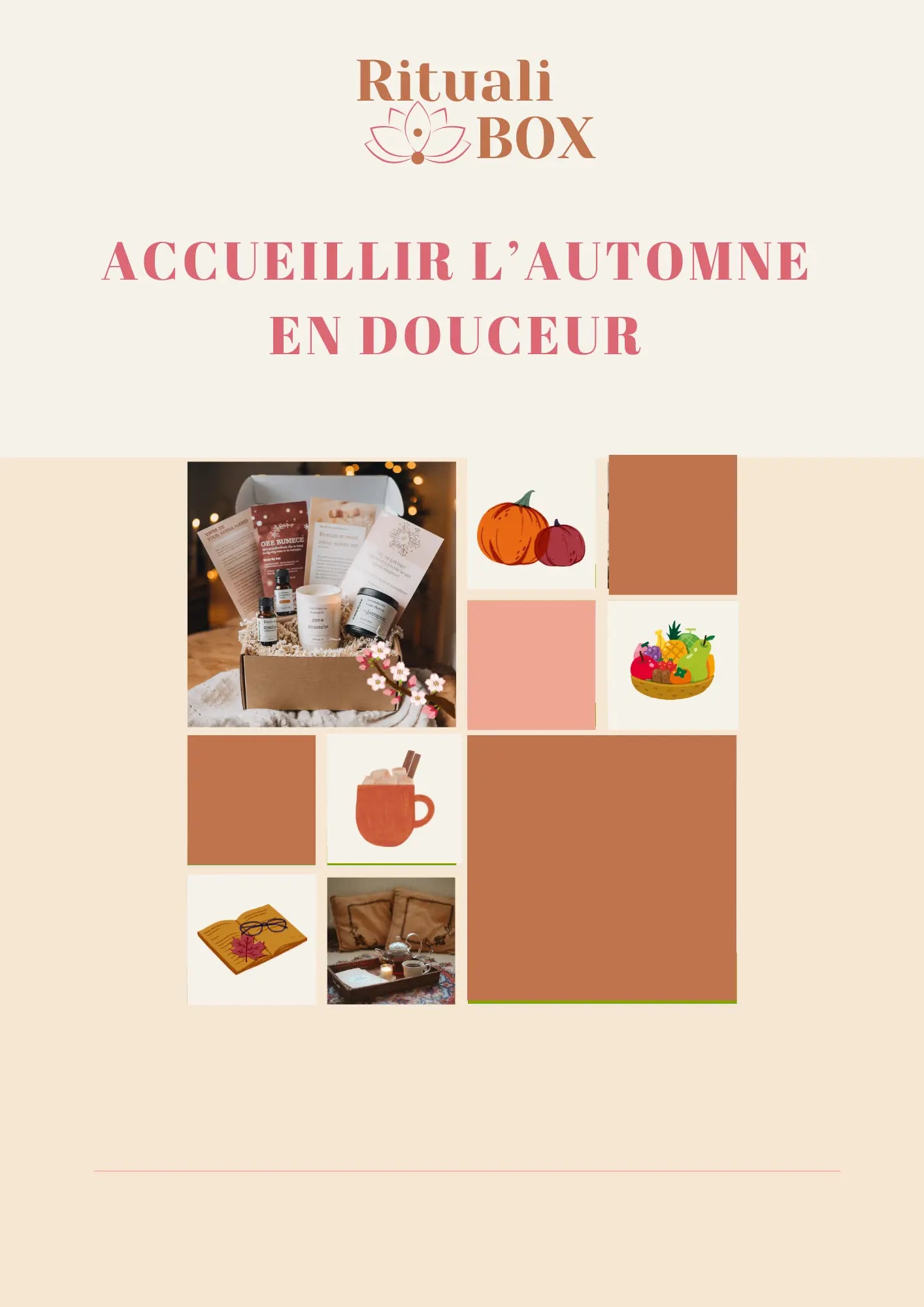 Livret Bien-Être d’Automne 🍂 – Rituels, recettes et conseils naturels RITUALIBOX