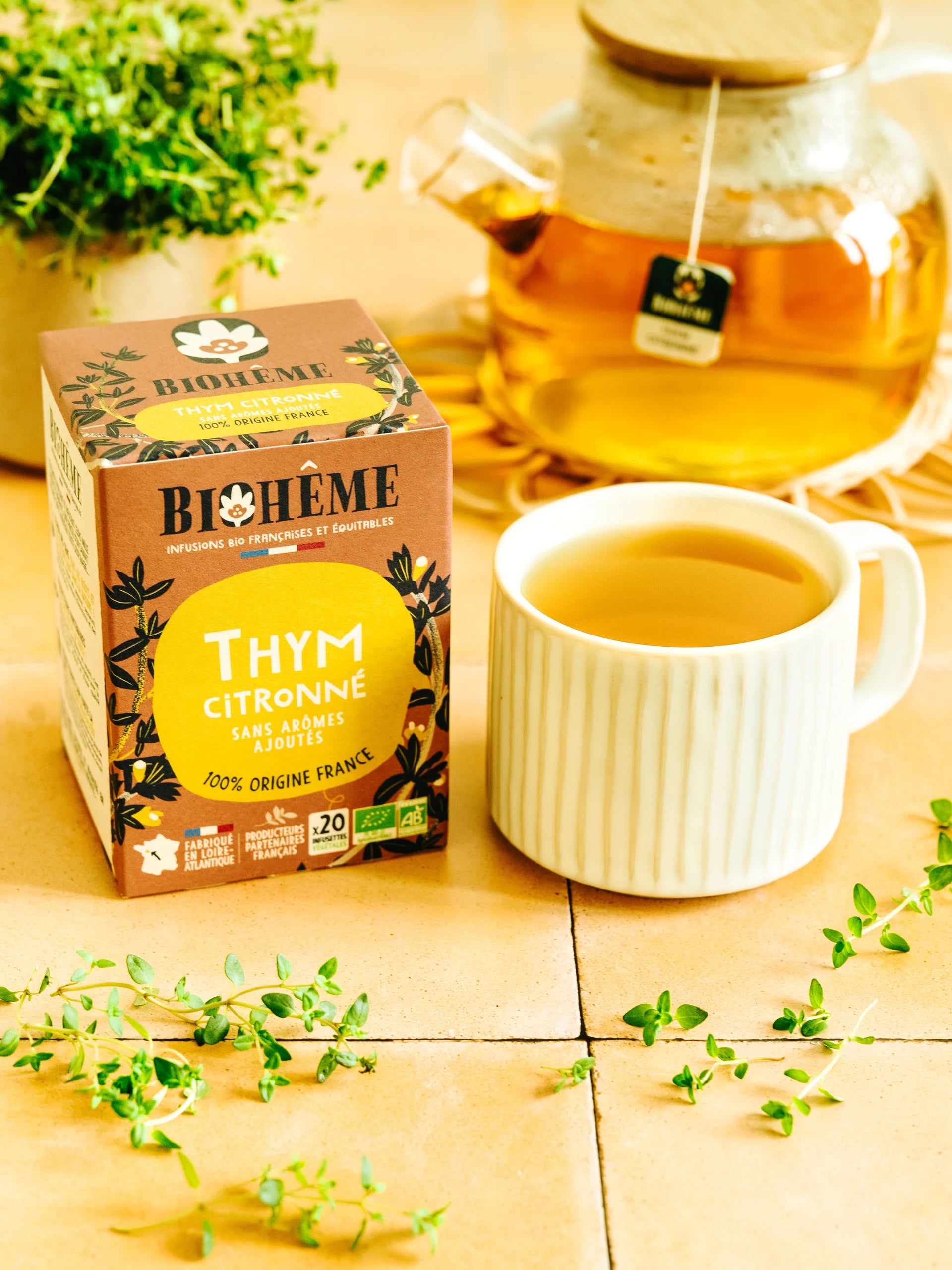 Infusion Thym Citronné 🍋🌿 RITUALIBOX