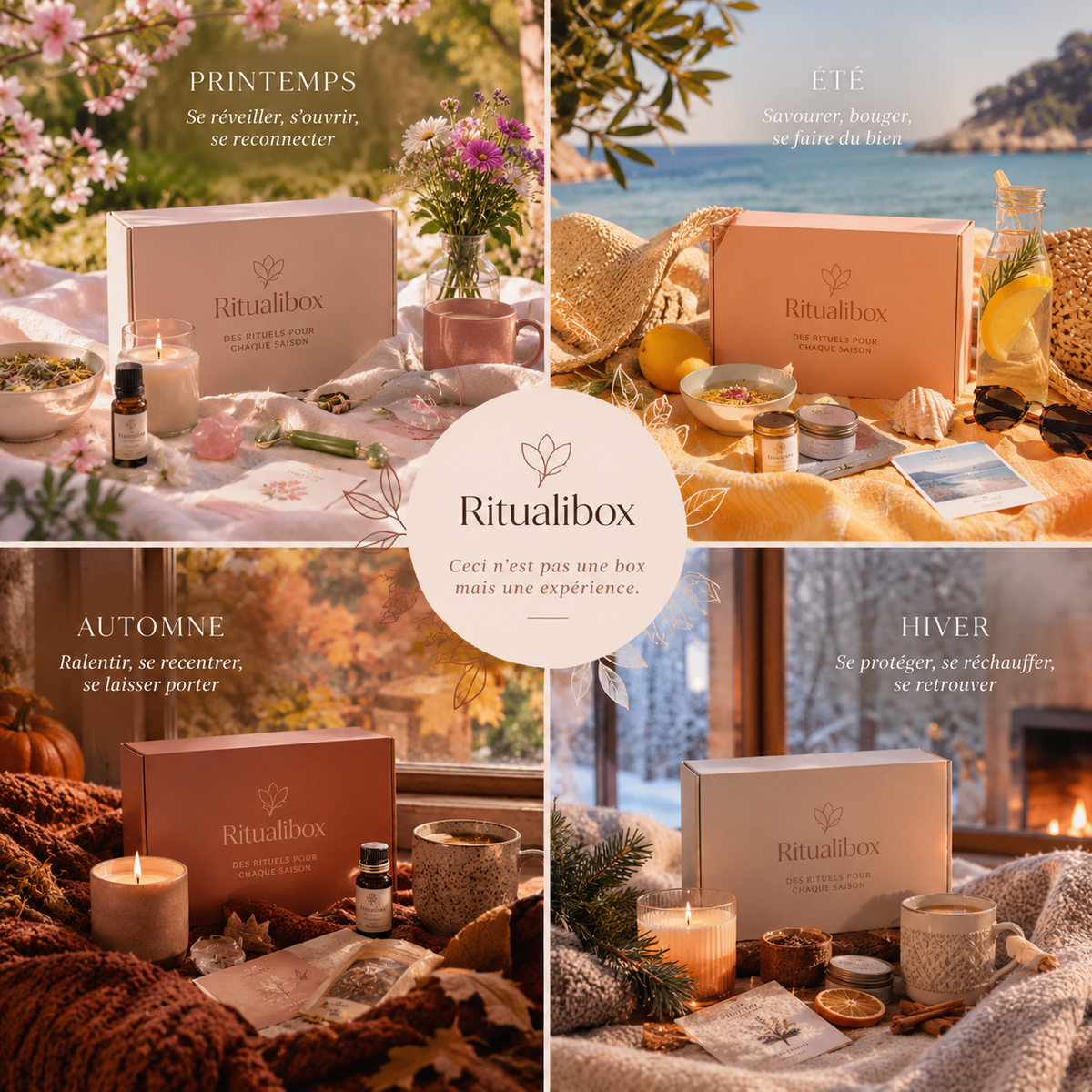 4 saisons en toute détente - 1 box = 30.50€ RITUALIBOX
